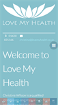 Mobile Screenshot of lovemyhealth.co.uk